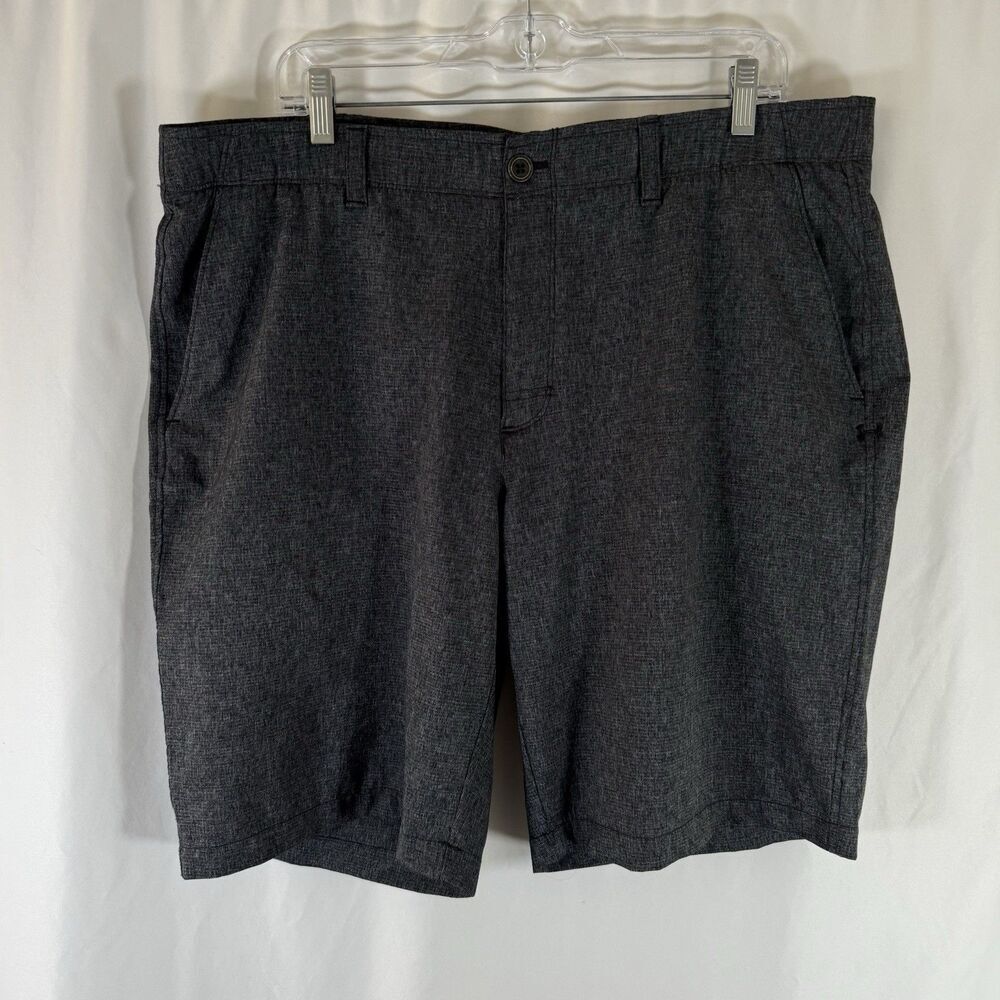 Under Armour Shorts Men's 40 Loose Speckled Grey Golf Athletic